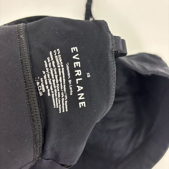 Everlane Black The Invisible Square-Neck Bralette Bra - Picture 3 of 3